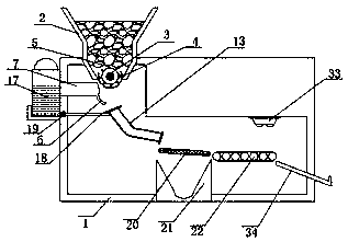 Yacon treatment device and method