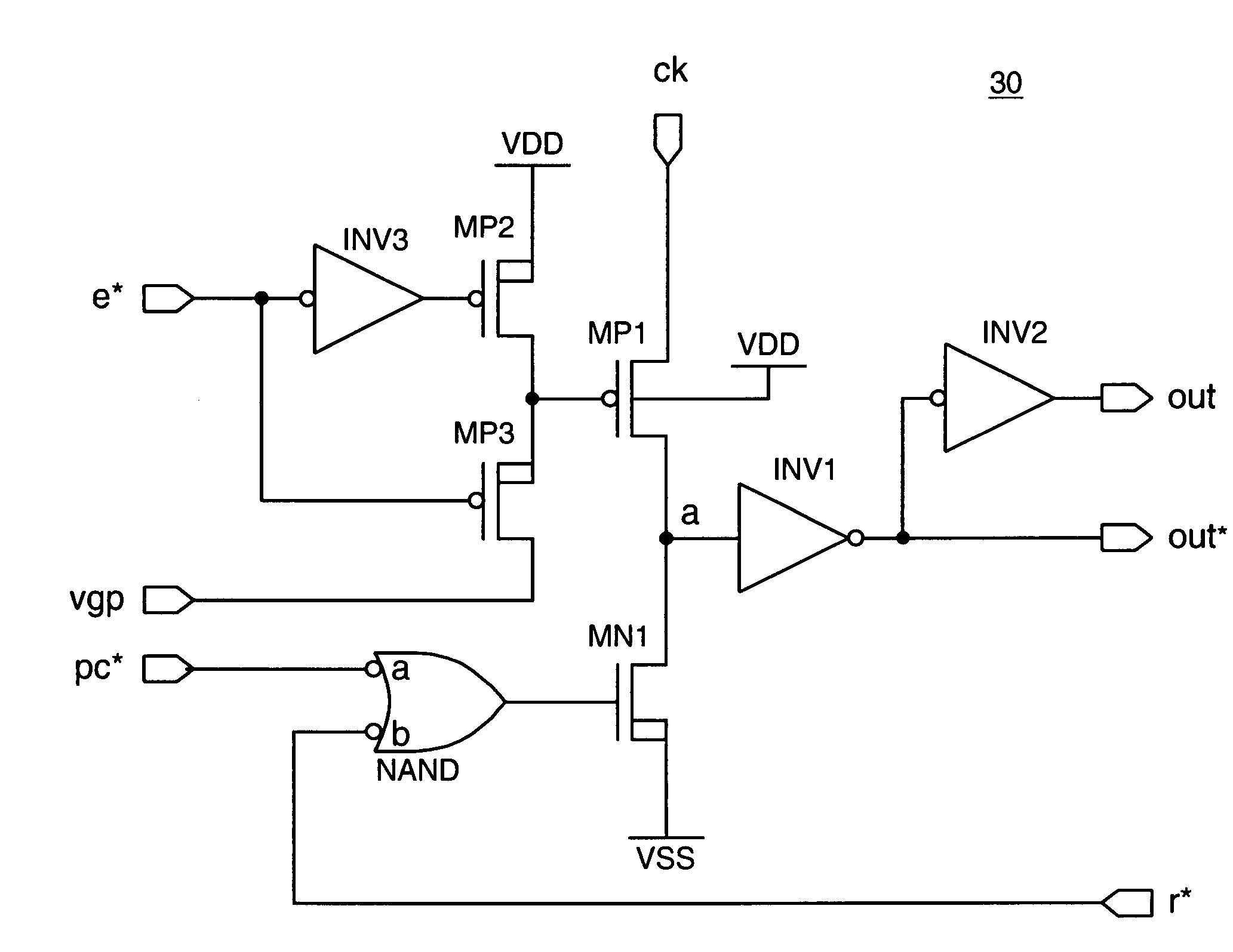 Shifter register for low power consumption application