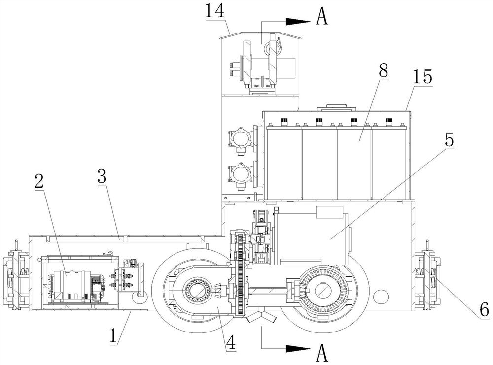 Rail intelligent transfer trolley and using method