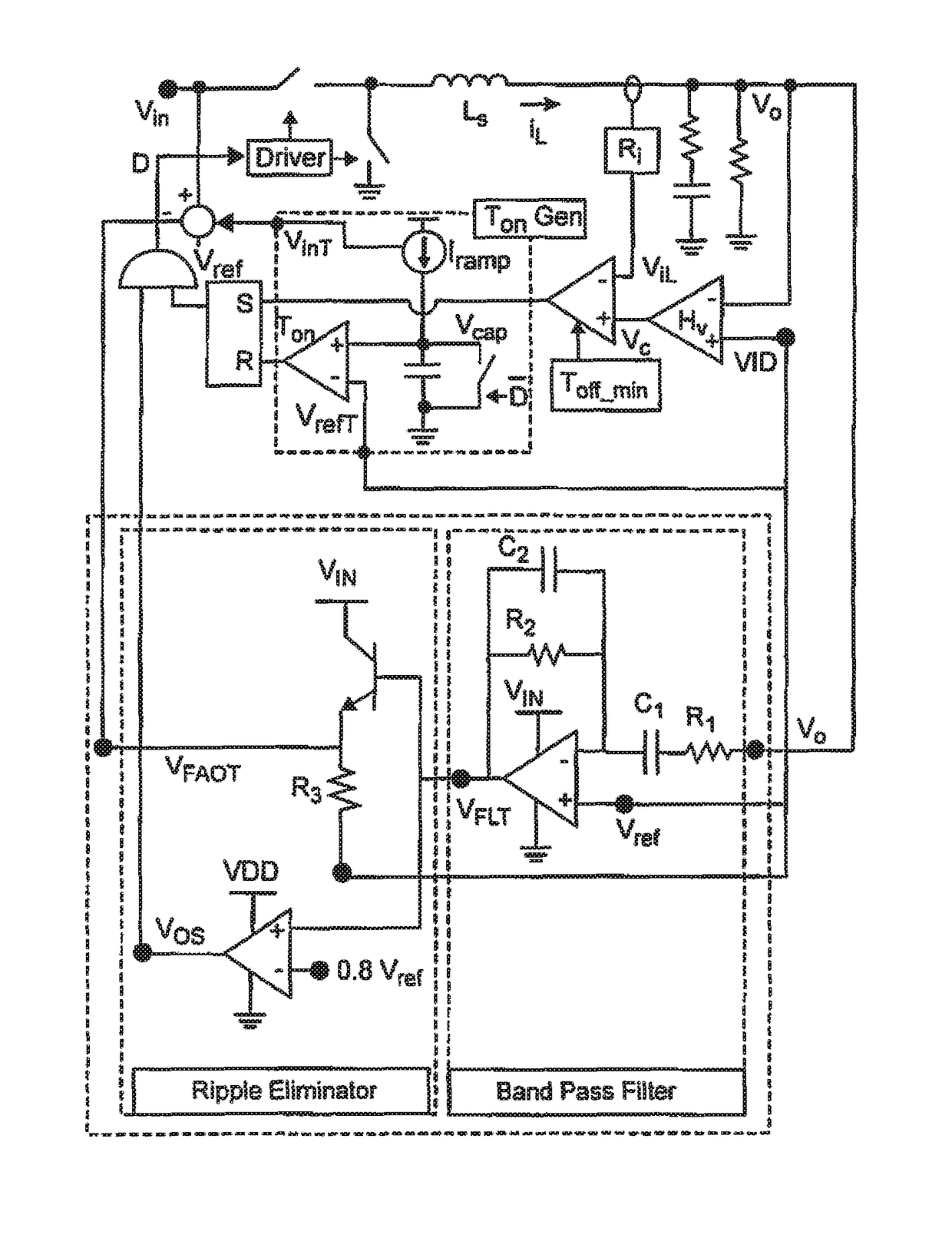 Transient performance improvement for constant on-time power converters