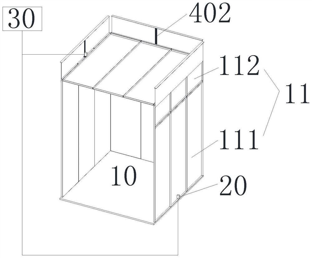 Elevator safety control system, safety control method and safety control device