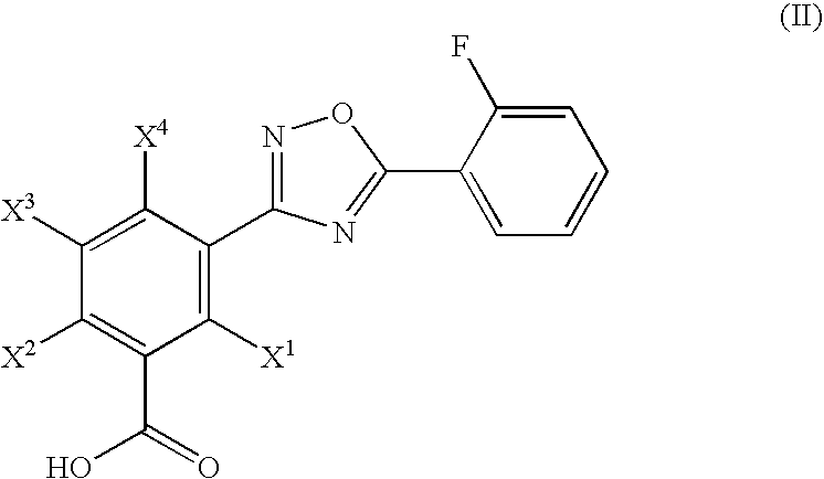 Hydroxylated 1,2,4-oxadiazole benzoic acid compounds and compositions thereof