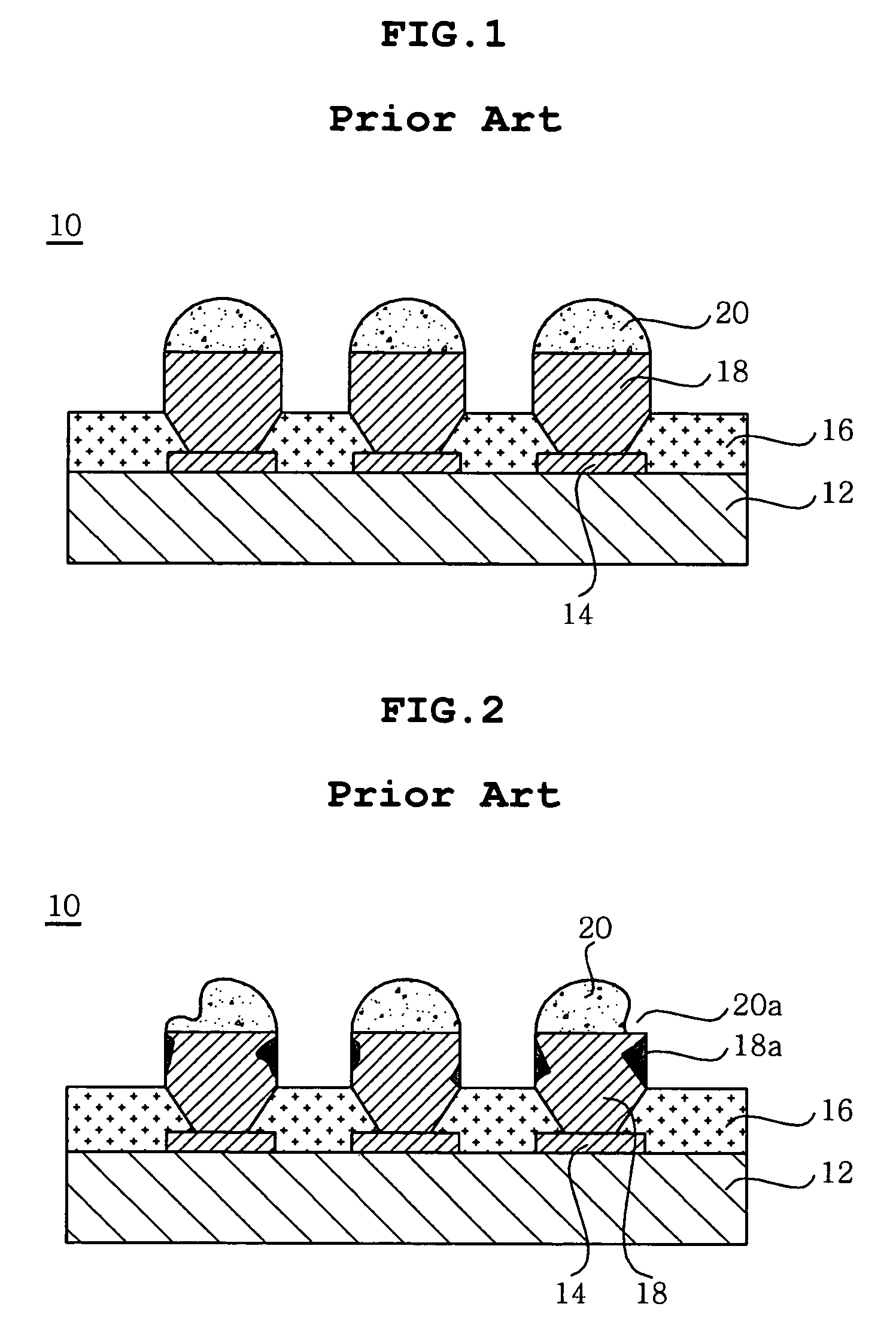 Substrate having metal post and method of manufacturing the same