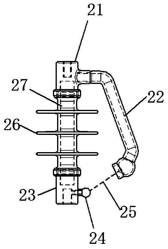 Multi-chamber gap lightning arrester