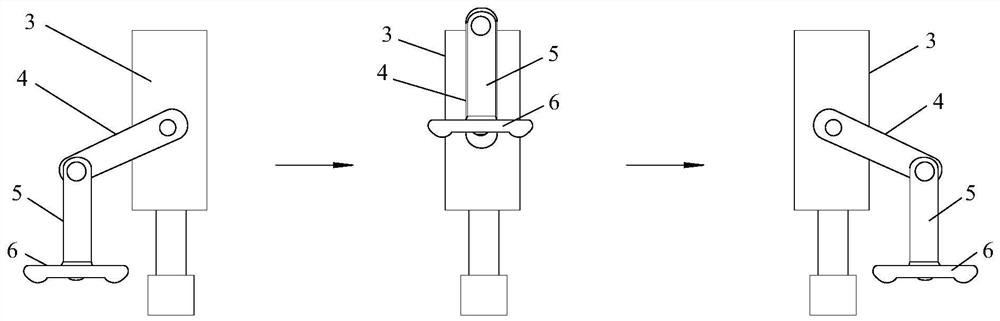 Anti-cross-injection single-arm rotating immersion bath rehabilitation device