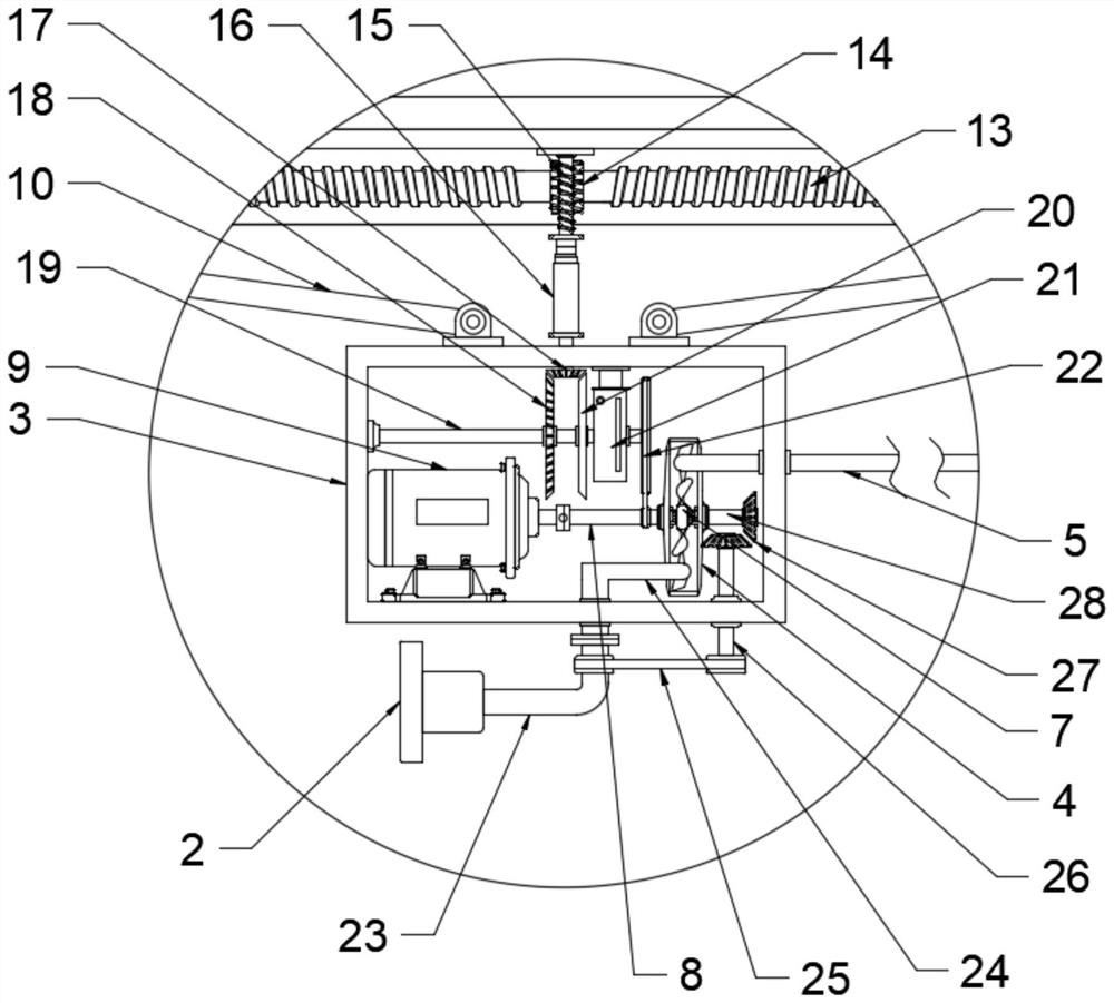 Air-lock structure for civil air defense engineering safety