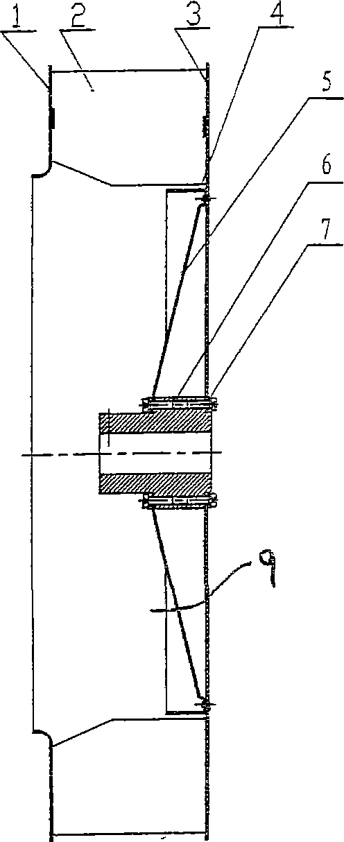 Air blower adjusting device