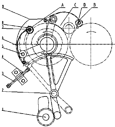 Automatic head generating device for coiling machine