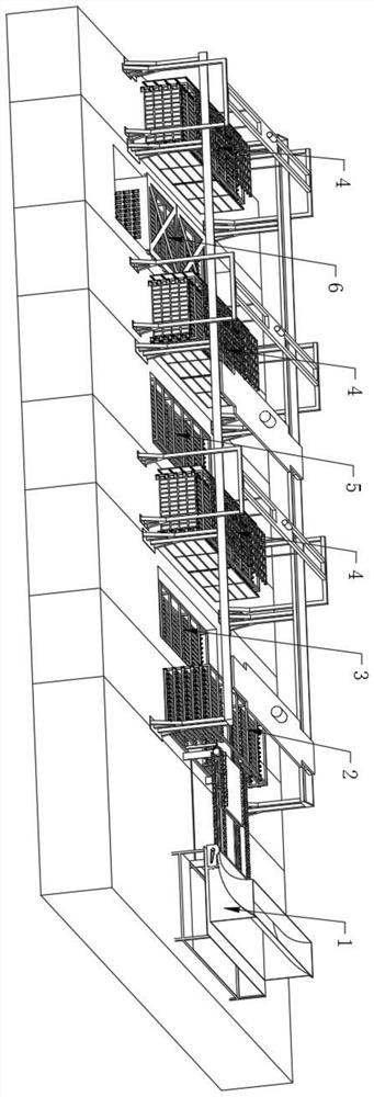 Steel pipe conveying, degreasing, cleaning and electrophoresis automatic production line