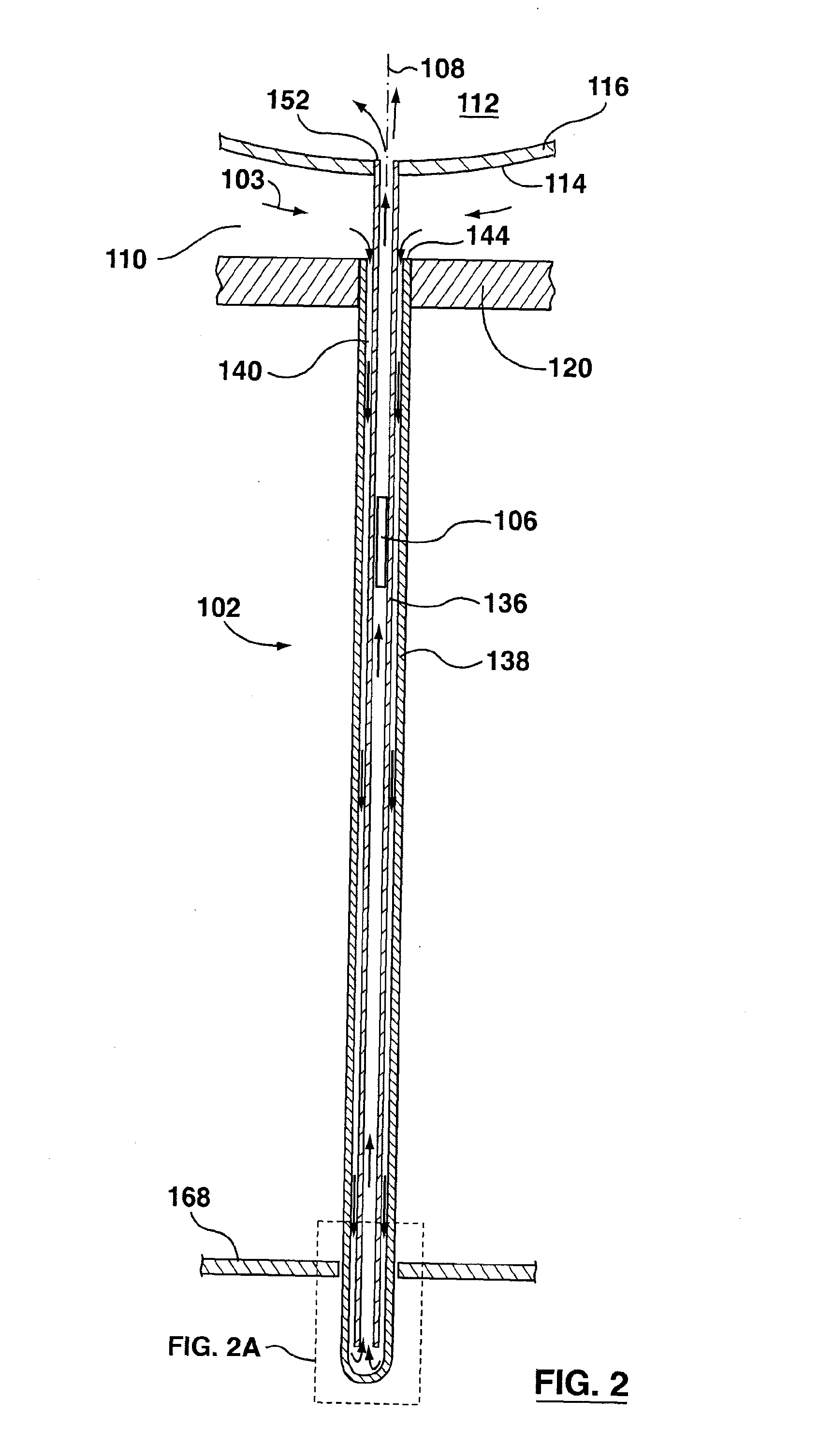 Pressure-tube reactor with pressurized moderator