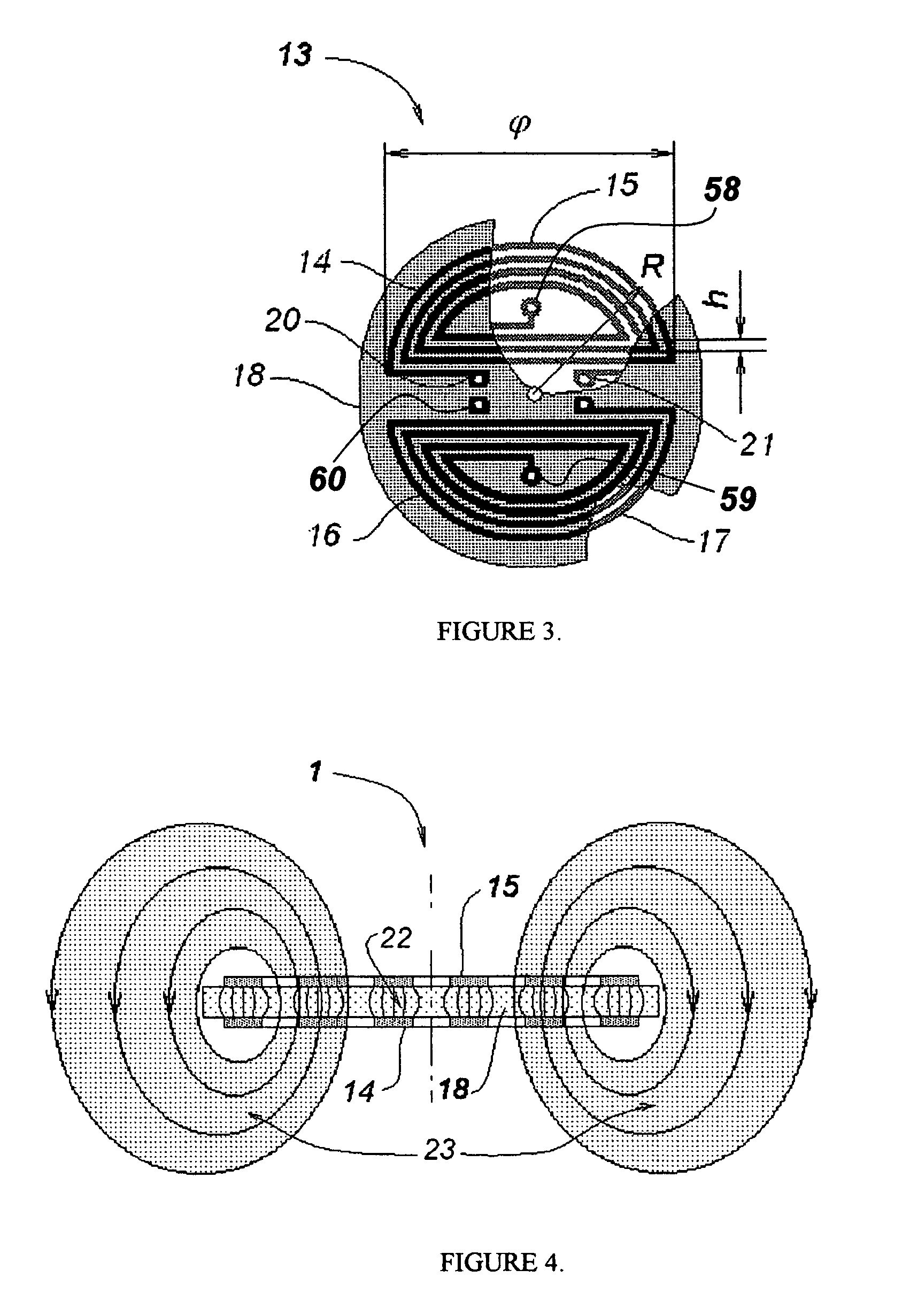 Electromagnetic apparatus for measuring angular position