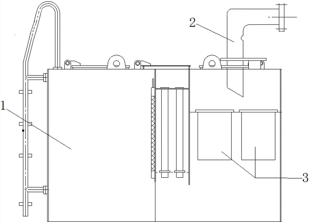 Oil return filtering device and filtering method for supporting roll lubricating system of rolling mill