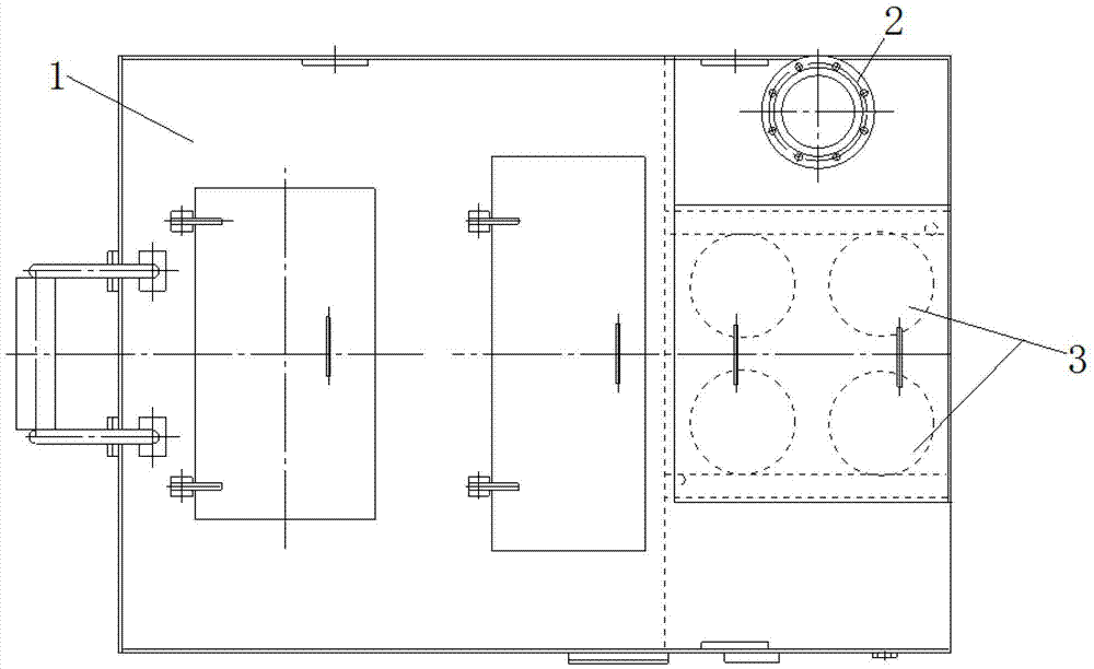 Oil return filtering device and filtering method for supporting roll lubricating system of rolling mill
