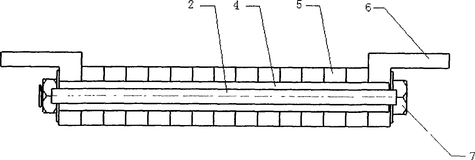 Stretch-bending forming die and forming method