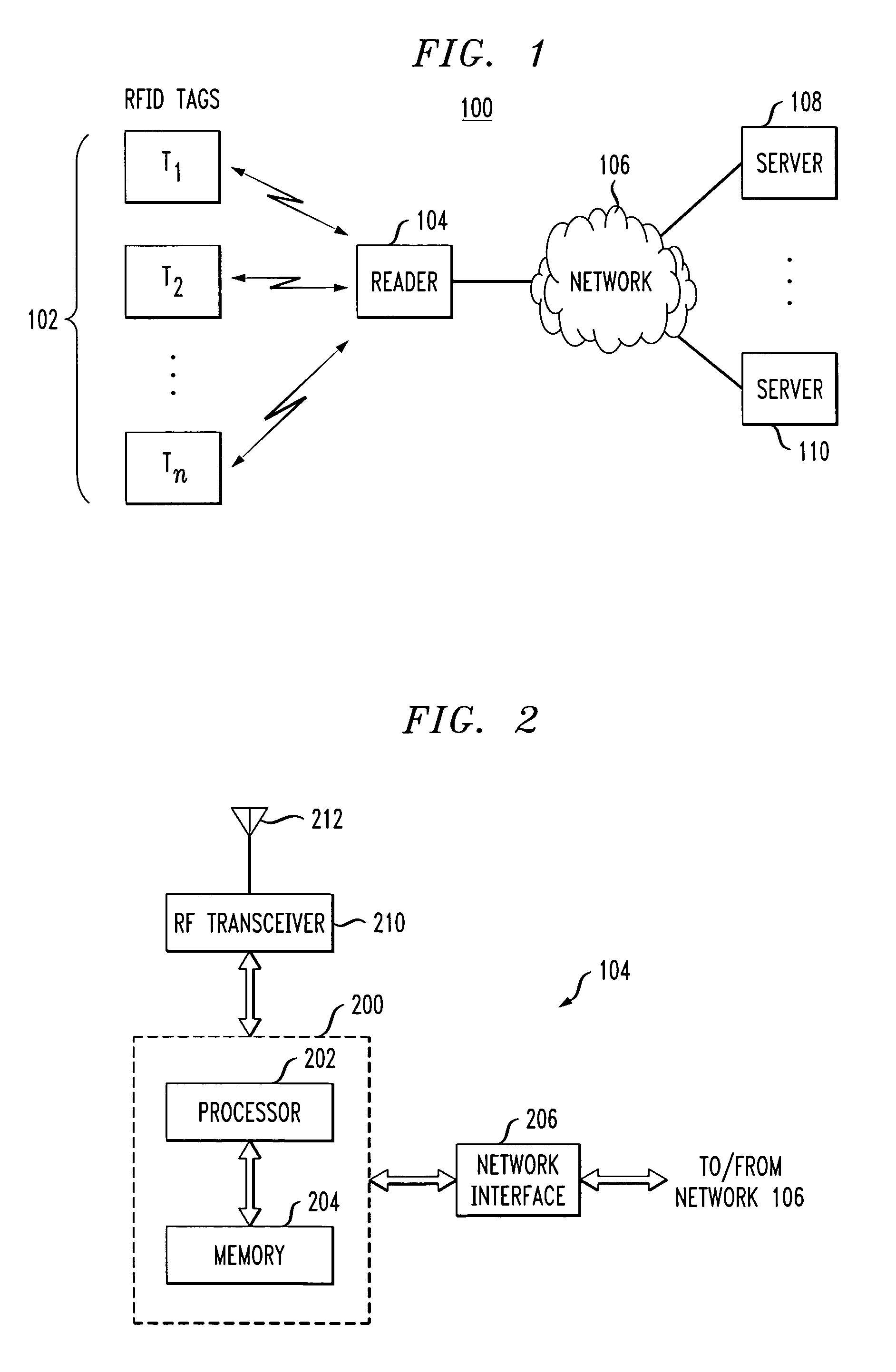 Radio frequency identification system with privacy policy implementation based on device classification