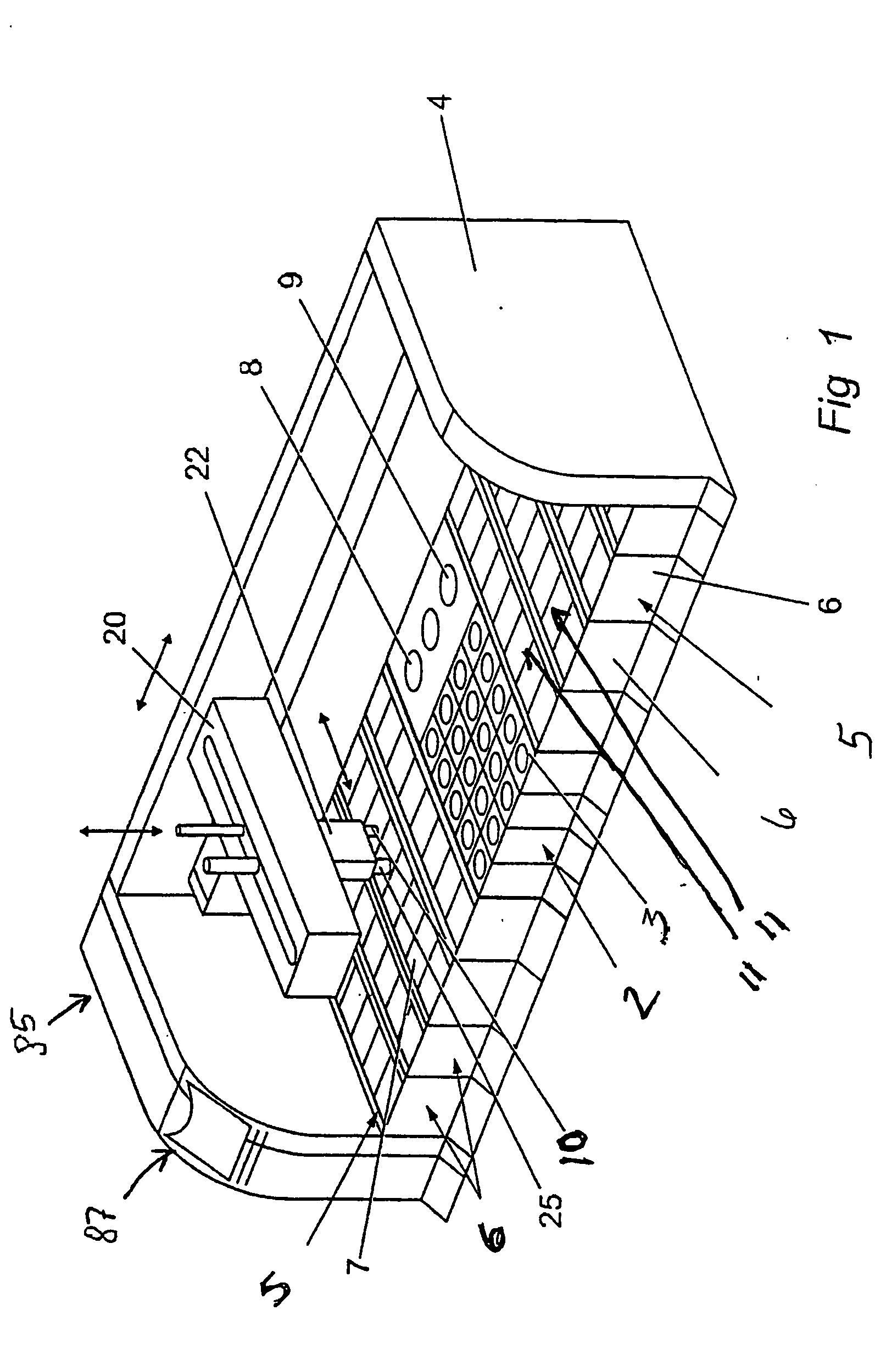 Apparatus for automated processing biological samples