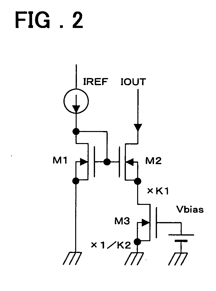 CMOS current mirror circuit and reference current/voltage circuit