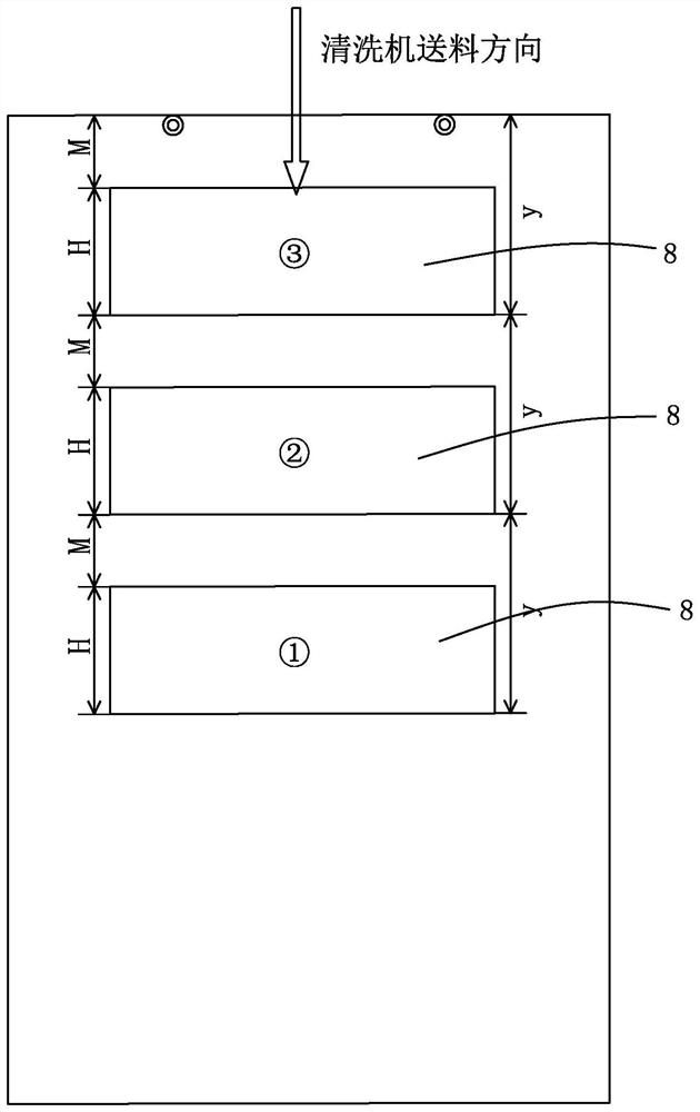 A control method for an automatic film arrangement and positioning mechanism