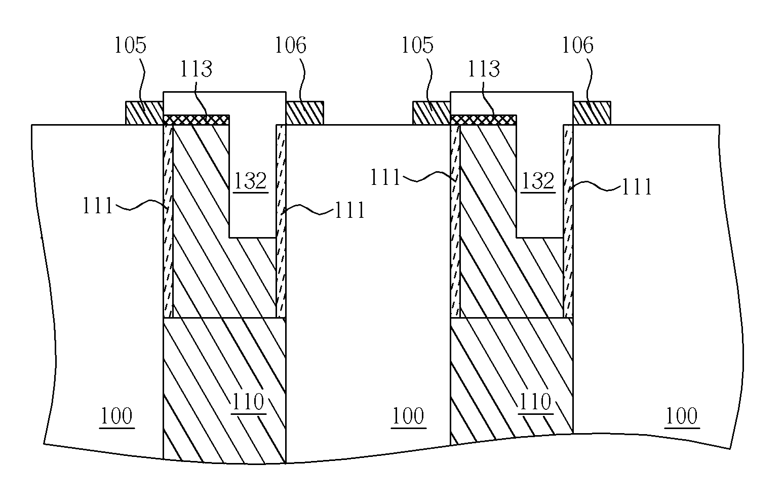 Method for forming surface strap