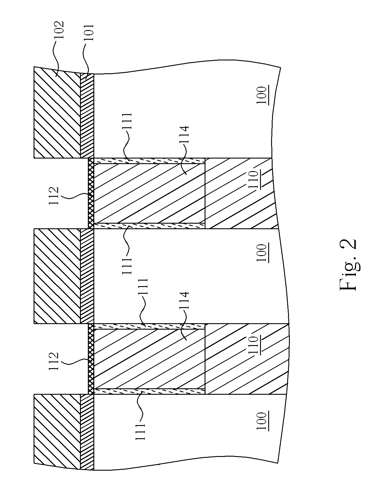 Method for forming surface strap