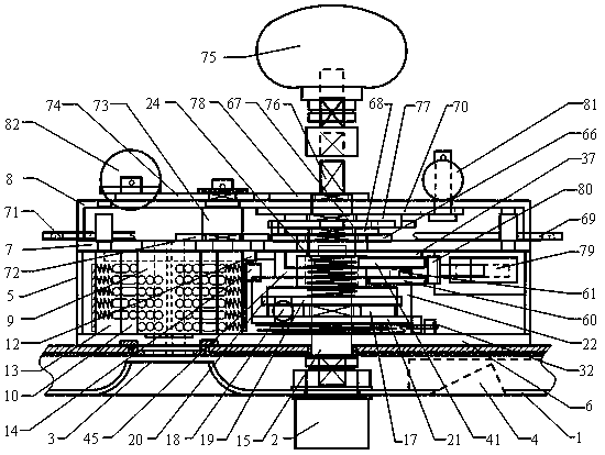 A kind of cam mechanism of fingerprint lock