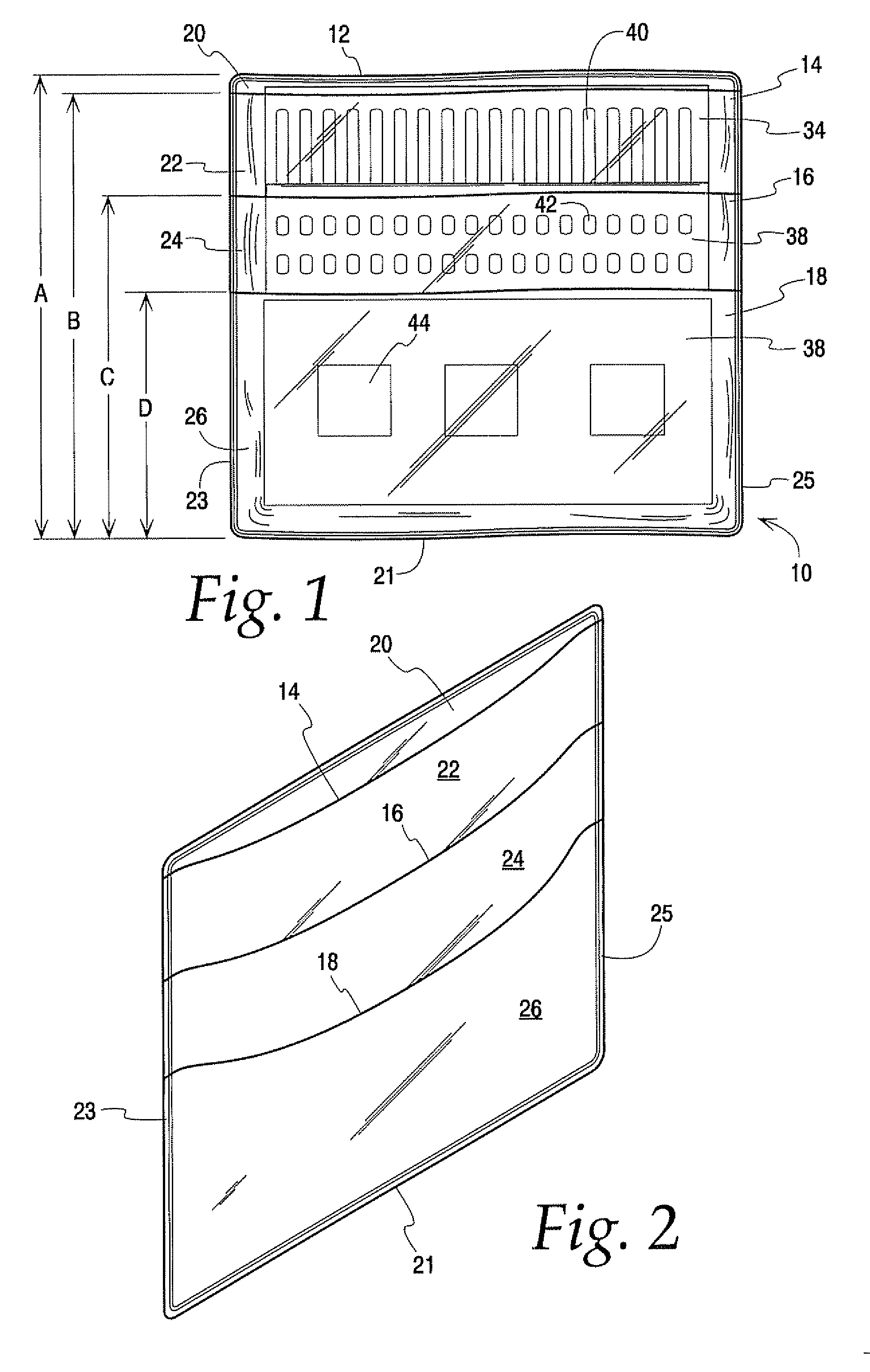 Kit For Storing And Organizing Carrier Sheets Containing Adhesive Segments