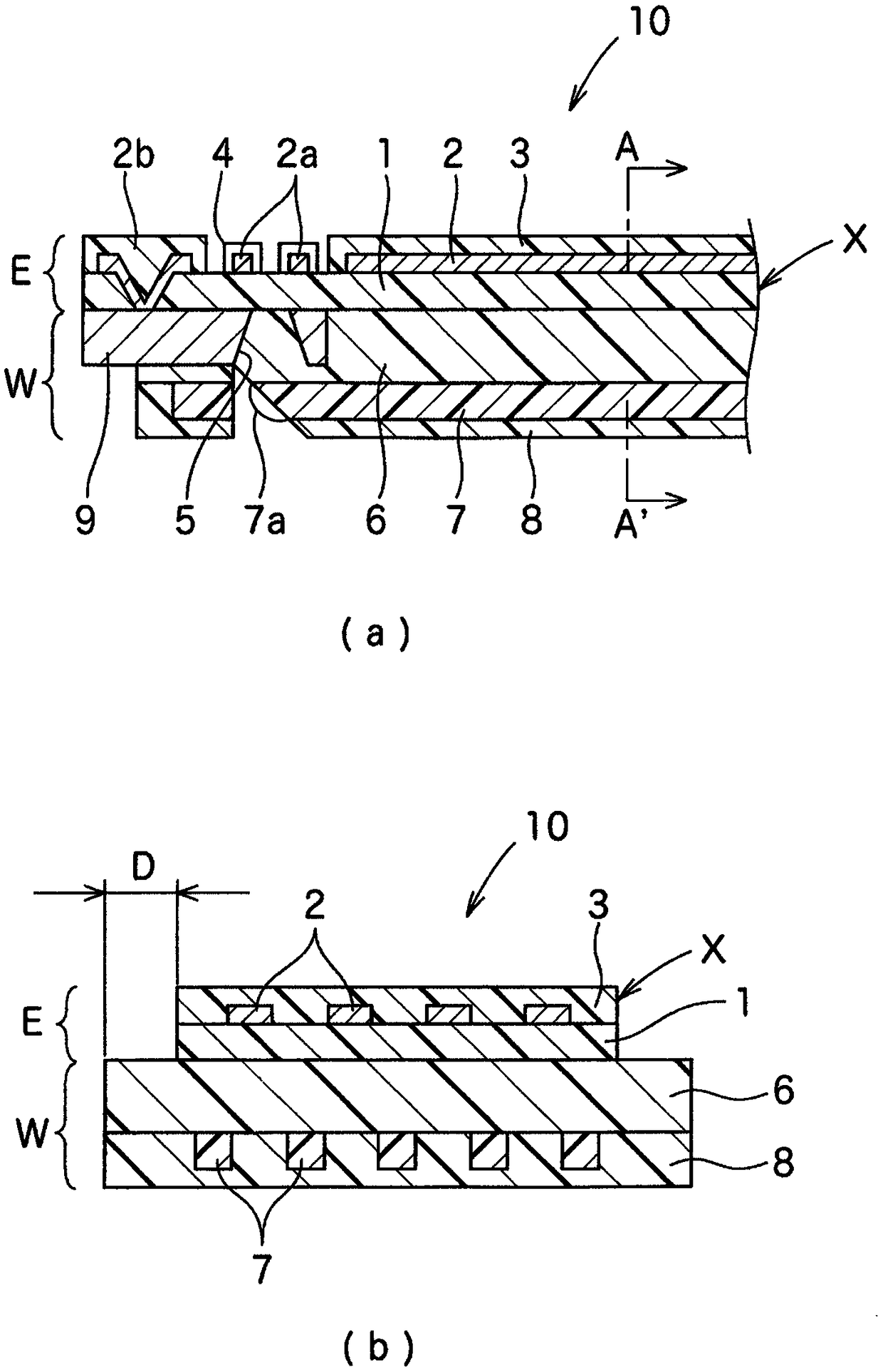 Optical waveguide laminated body and manufacturing method therefor