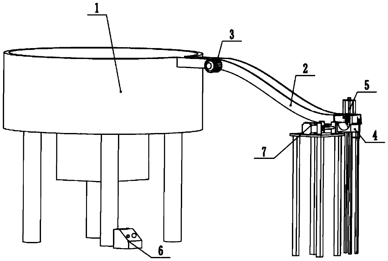 Automatic machining method and device for small PVC short pipes