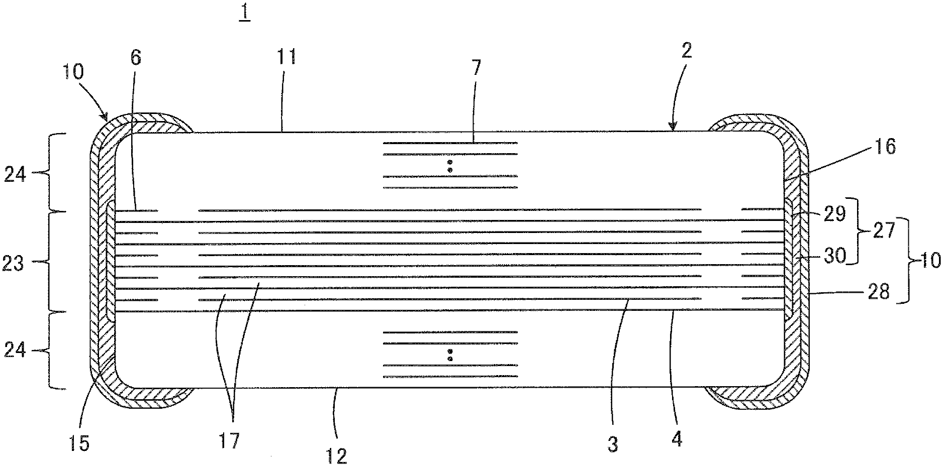 Monolithic ceramic electronic component