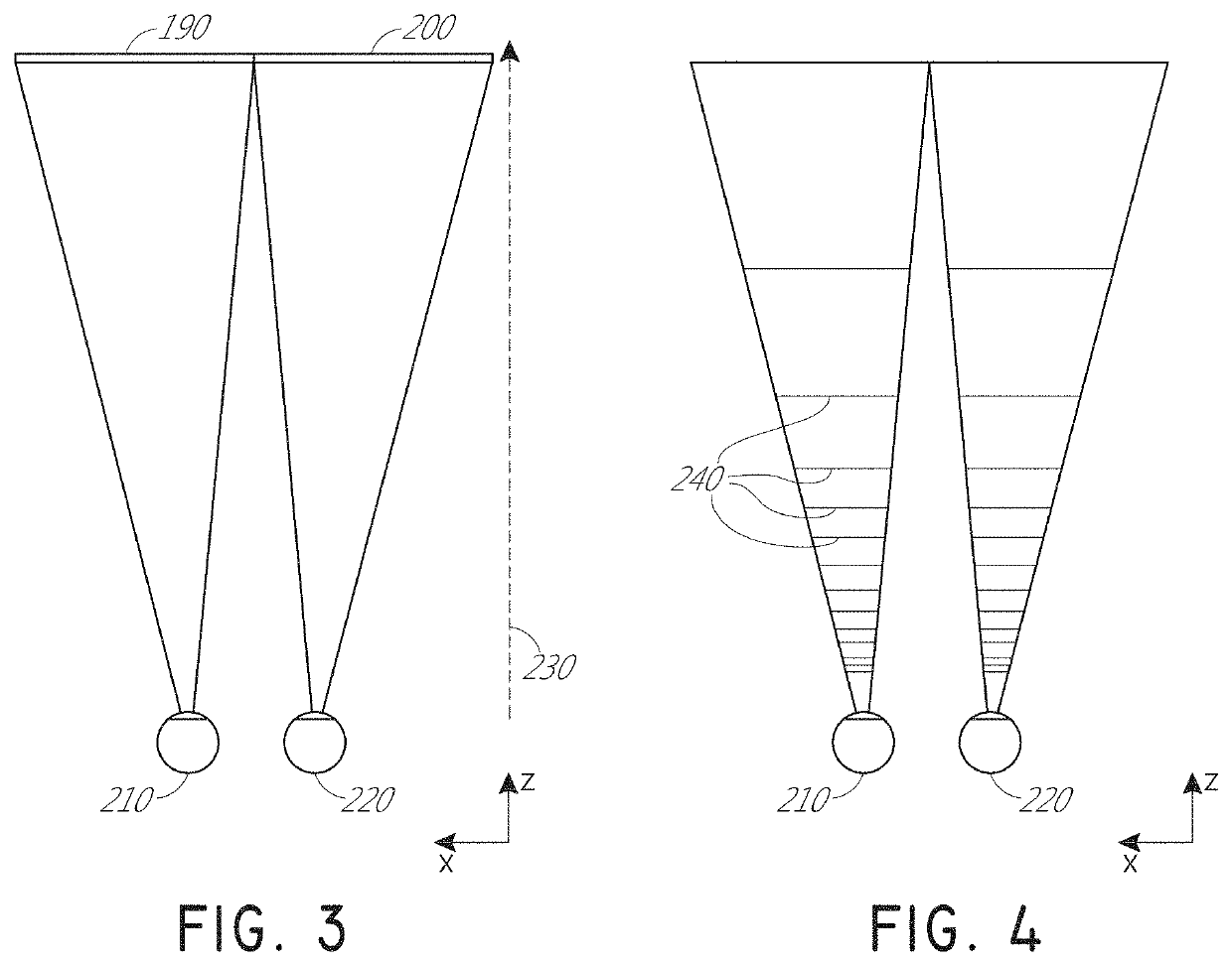 Augmented reality systems and methods with variable focus lens elements