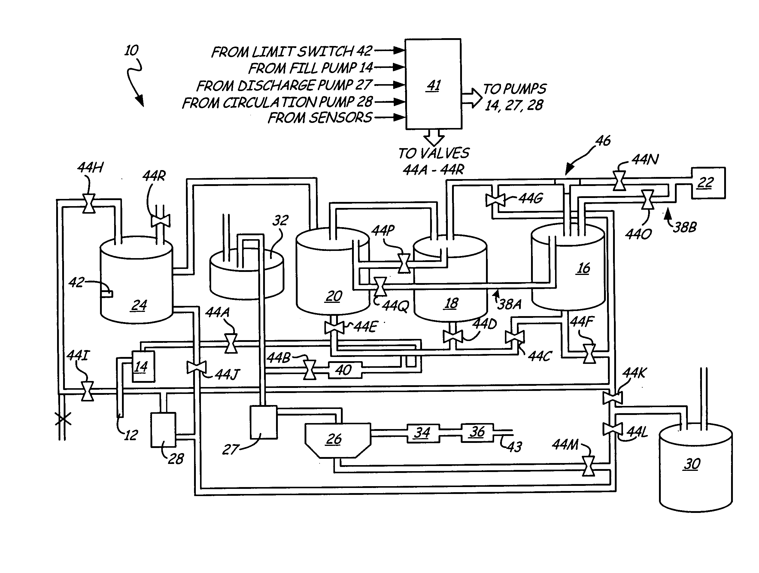 System and method for treating wastewater