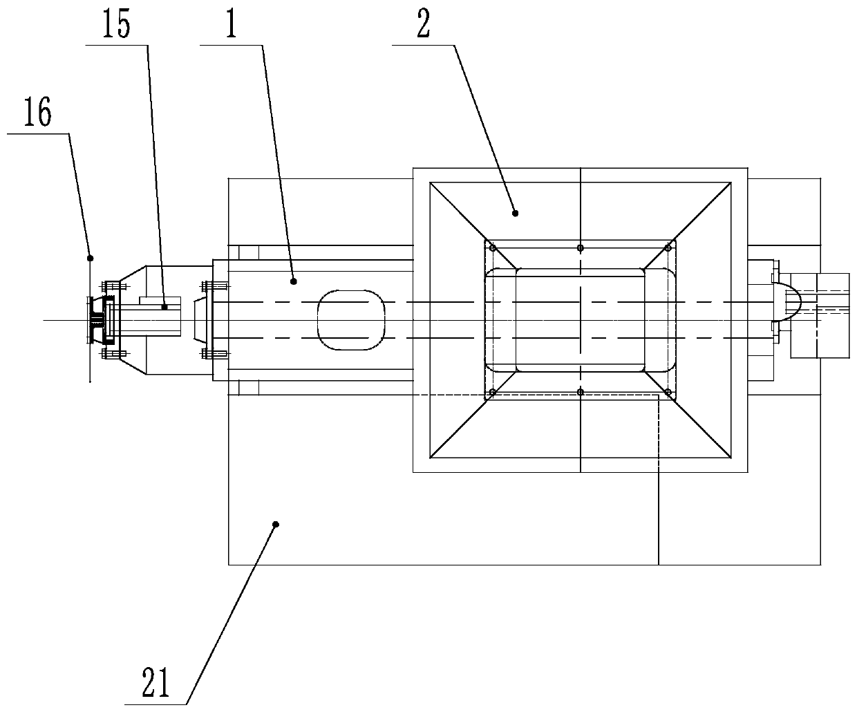 Starch extruder