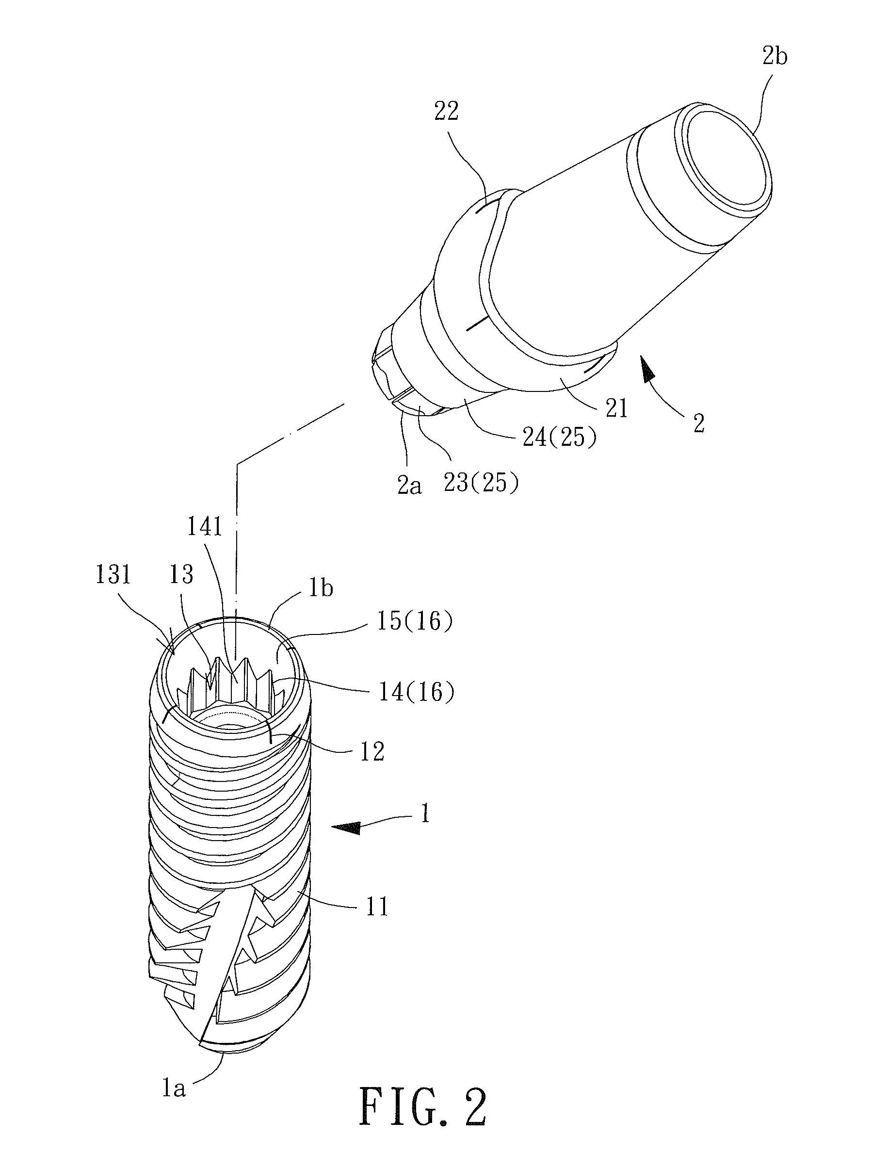 Dental implant with positioning marker and index portions