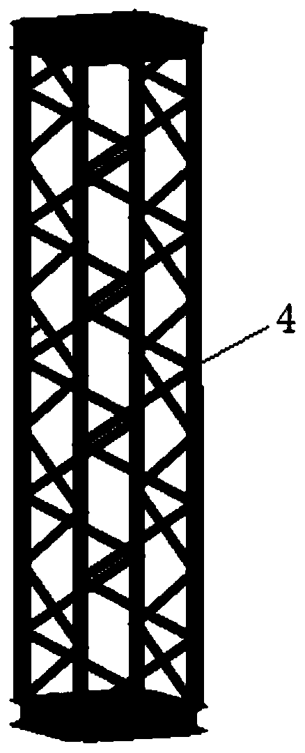Construction method of multi-layer steel truss building
