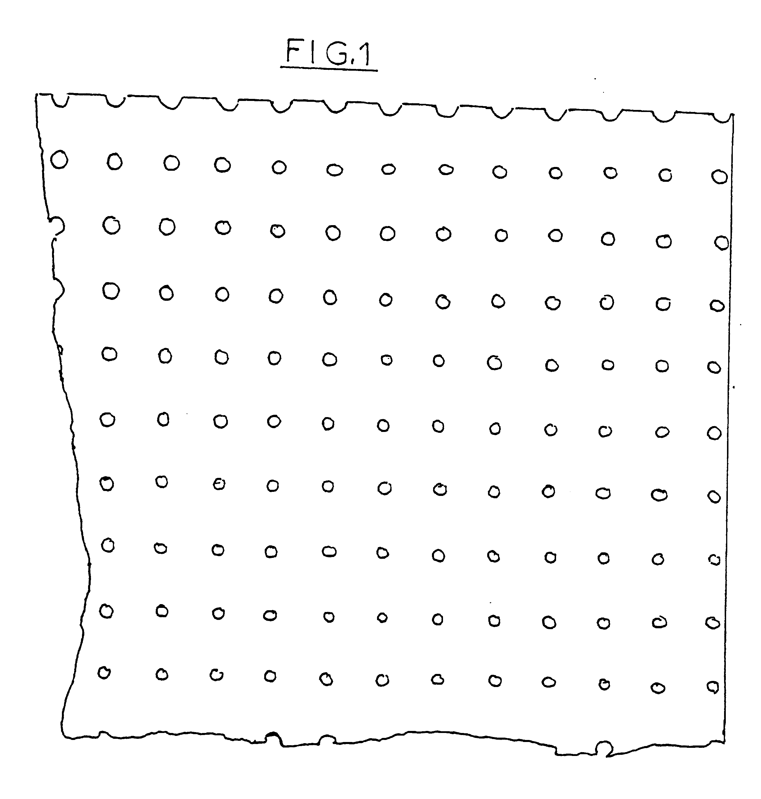 Use of an air permeable paper sheet as support element for a stack of fabrics