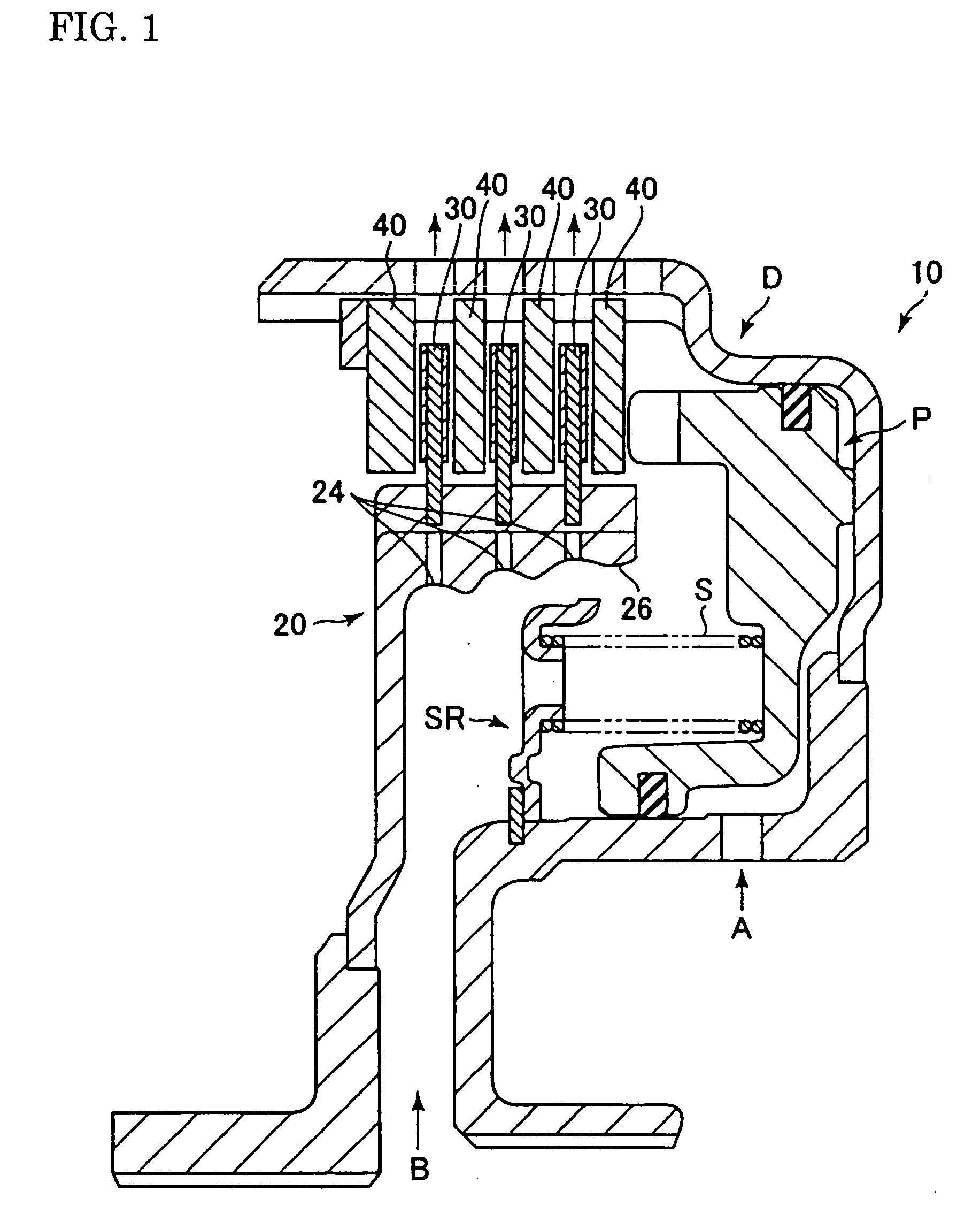 Lubricating and cooling structure of wet type friction engagement apparatus