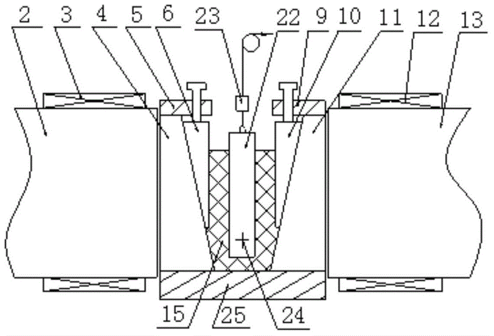 Flexible supporting device