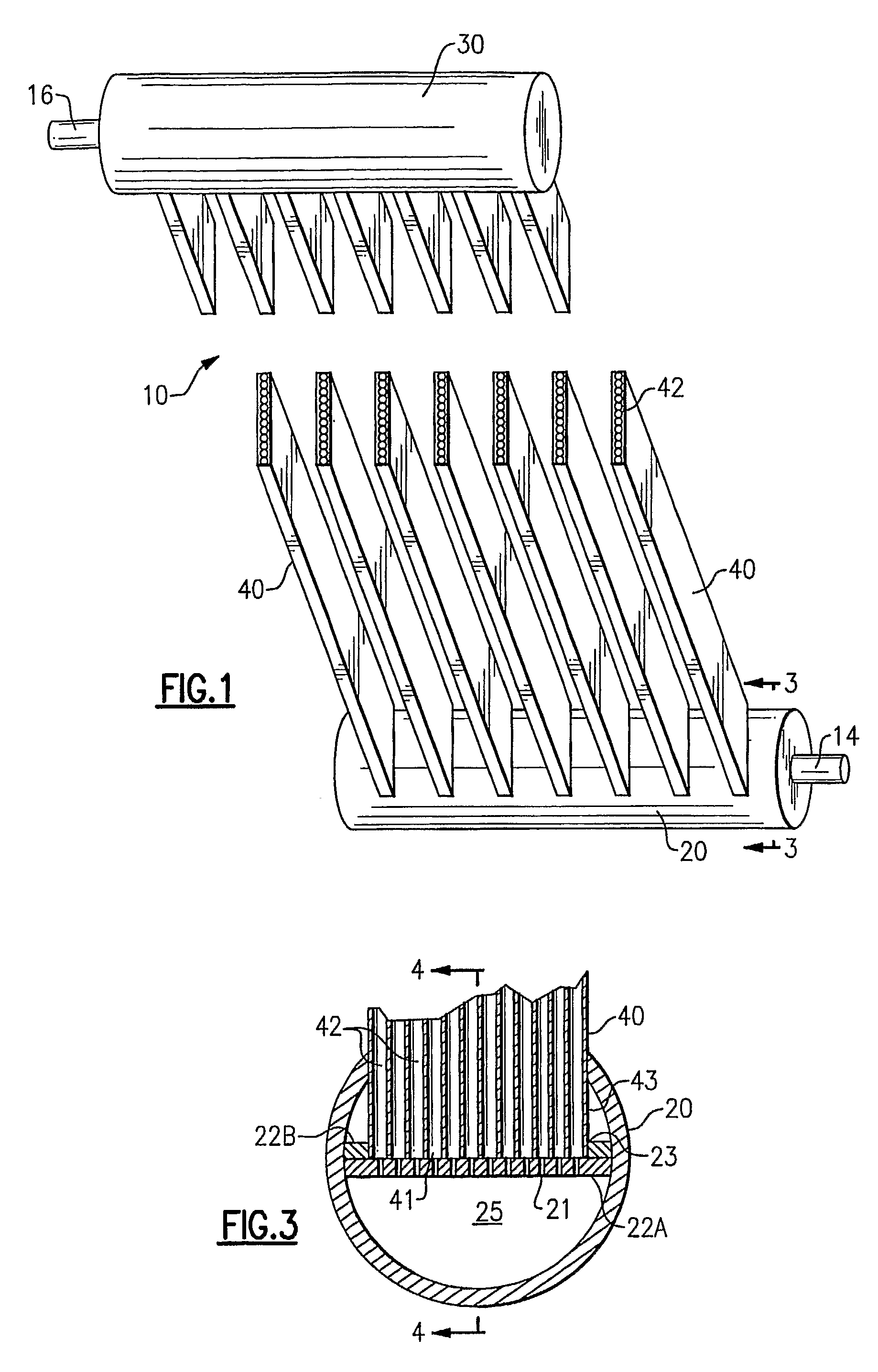 Heat Exchanger with Perforated Plate in Header