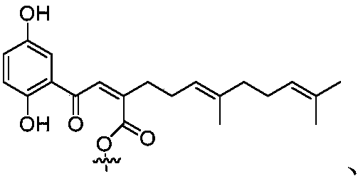 Ganoderma triterpene and pharmaceutical composition and application thereof