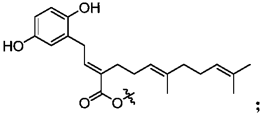 Ganoderma triterpene and pharmaceutical composition and application thereof