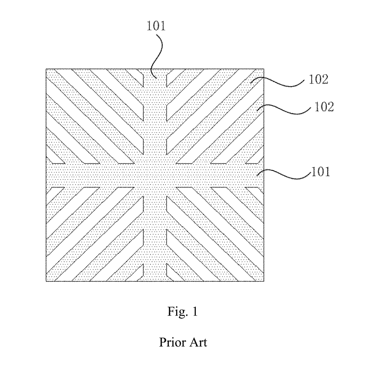 Electrode structure and liquid crystal display panel