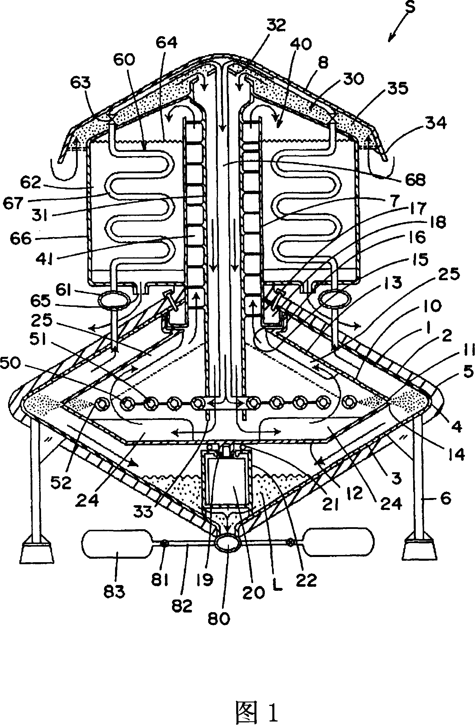 Carbon dioxide liquefying method and reclaiming device