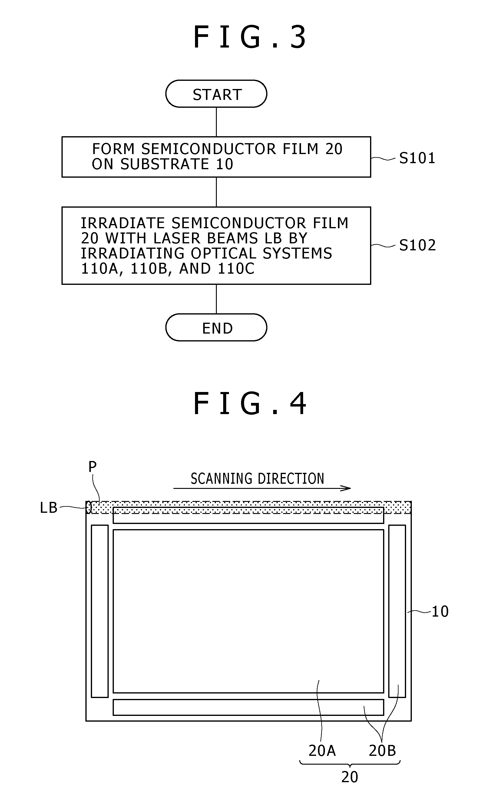 Semiconductor device manufacturing method and display device