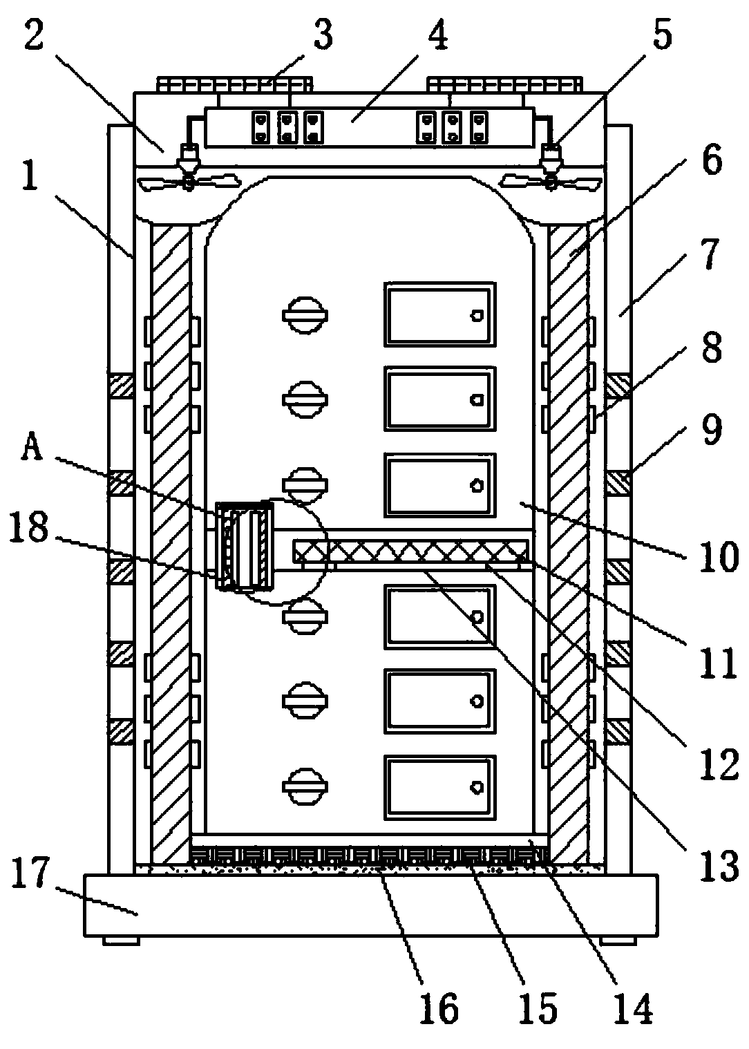 Energy-saving and environment-friendly low-voltage switch cabinet