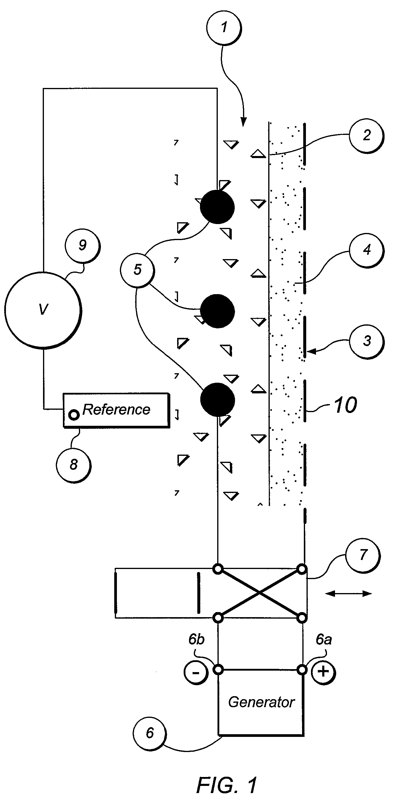 Process for treating salt in a porous structure and corresponding apparatus