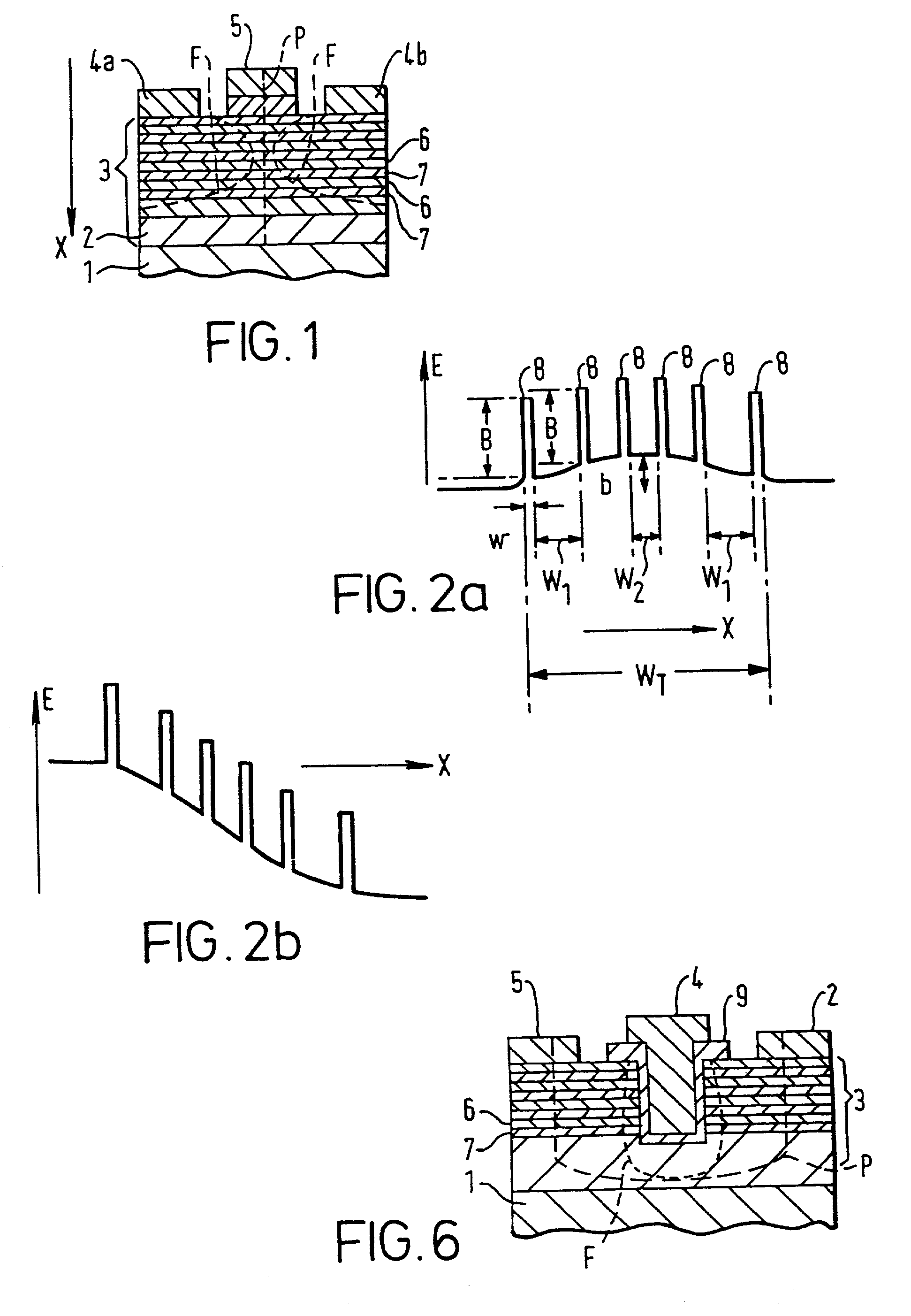 Controllable conduction device with electrostatic barrier