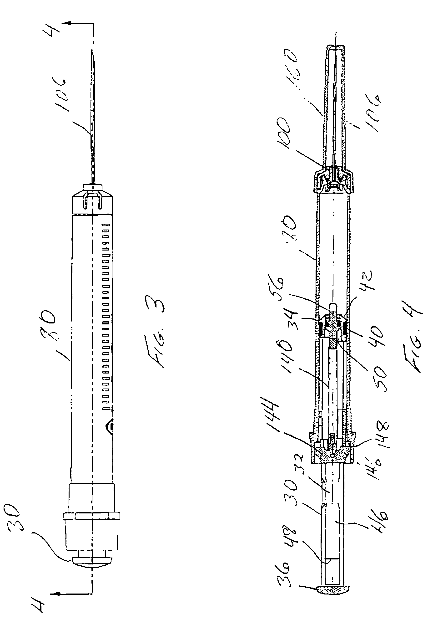 Syringe with retractable needle assembly
