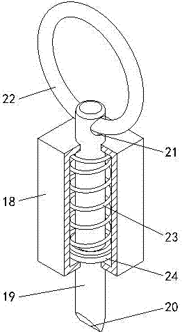 An auxiliary positioning and aiming device for limb bone traction