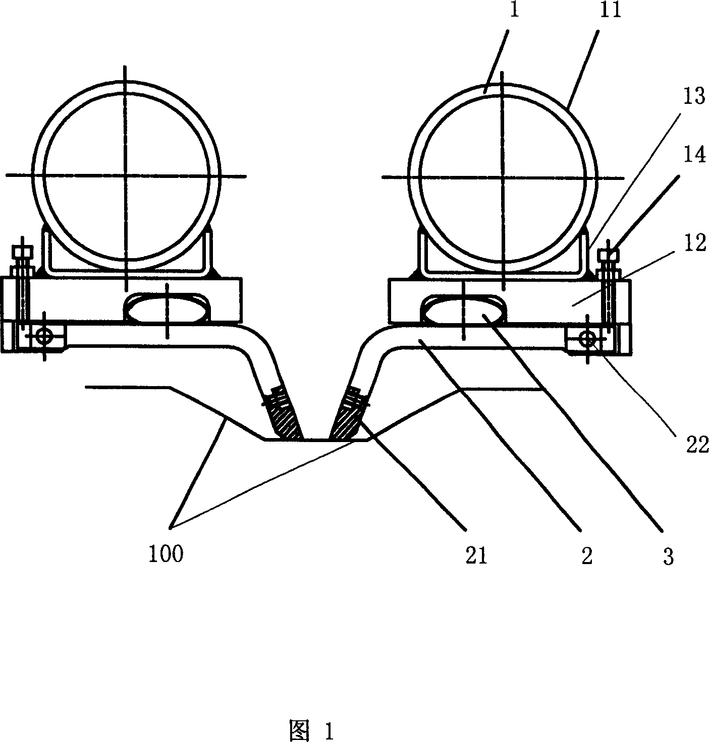 Automatic welding compressing apparatus for jointed board of container