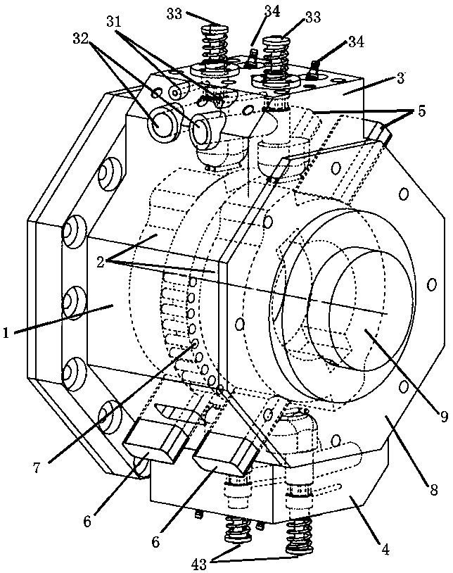 A rotary engine and its working method